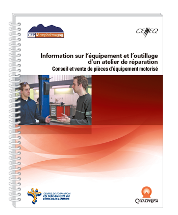 346-433 - Information sur l'équipement et l'outillage d'un atelier de réparation (CEMEQ)