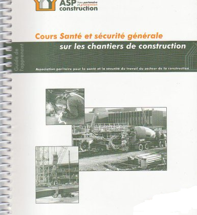 255 002 - Santé et sécurité sur les chantiers de construction