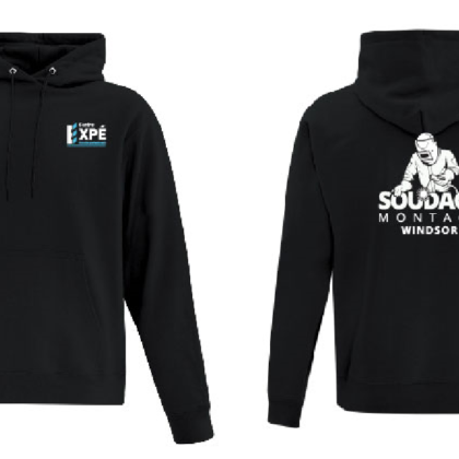 Coton ouaté avec capuche de 2XL et +